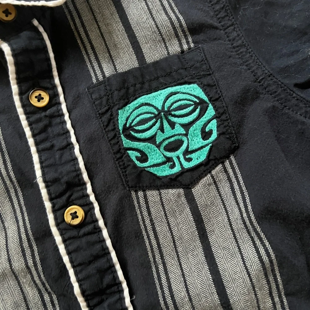 OshKosh Embroidered Hawaii Surfer Button Down